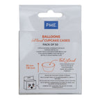 Cápsulas Forradas de Aluminio - Globos, Pack de 30