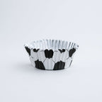Football Foil Lined Cupcake Cases Pk/30