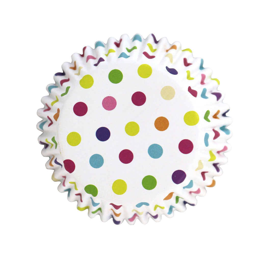 Polka Dot Foil Lined Cupcake Cases Pk/30