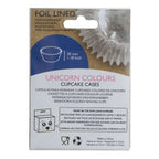 Cupcake-Förmchen folienbeschichtet - Einhorn-Farben 30er Pack