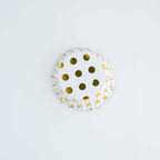 Gold Polka Dot Foil Lined Cupcake Cases Pk/30