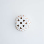 Cupcake-Förmchen folienbeschichtet - Roségoldfolien-Punkte 30er Pack