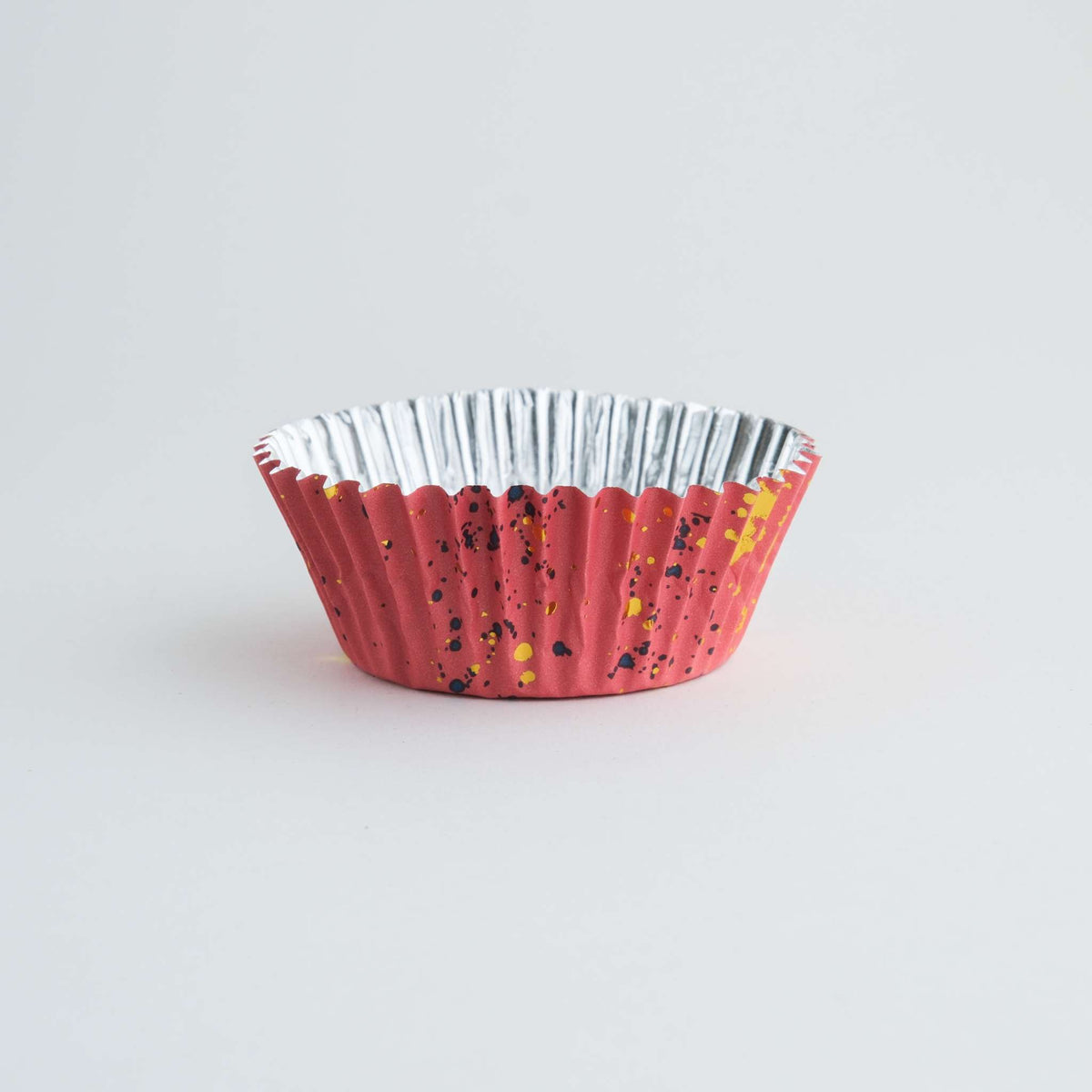 Pink & Gold Flecks Foil Lined Cupcake Cases Pk/30