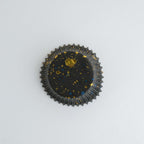 Black & Gold Flecks Foil Lined Cupcake Cases Pk/30