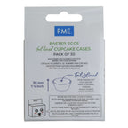 Easter Eggs Foil Lined Cupcake Cases Pk/30