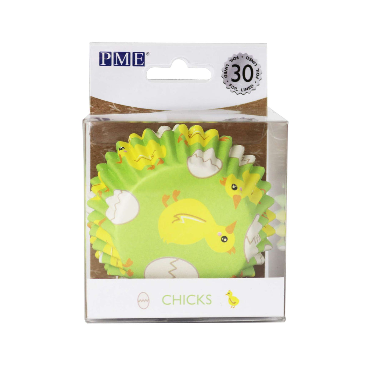 Chicks Foil Lined Cupcake Cases Pk/30