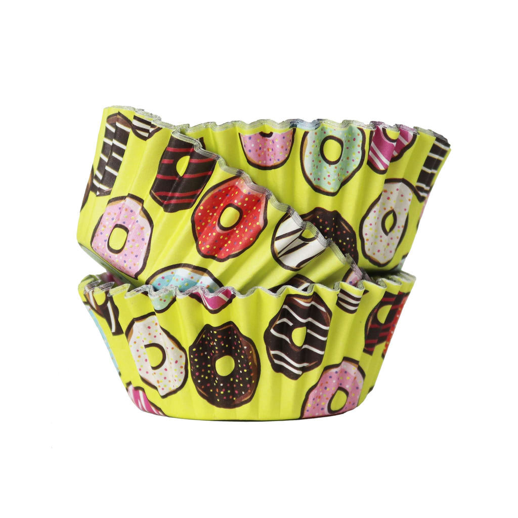 Cupcakevormpjes met folievoering - Donuts Pk/30