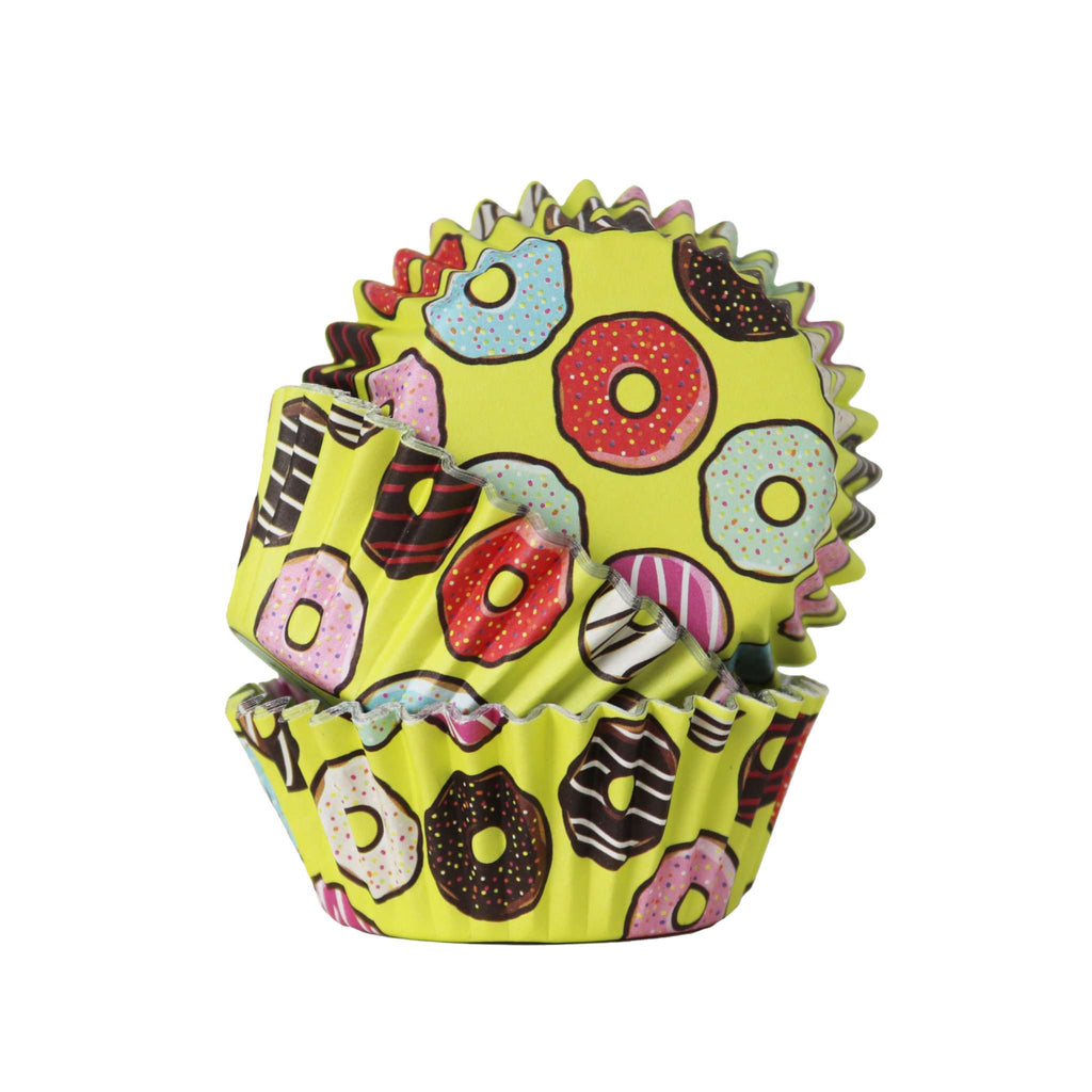 Cupcakevormpjes met folievoering - Donuts Pk/30