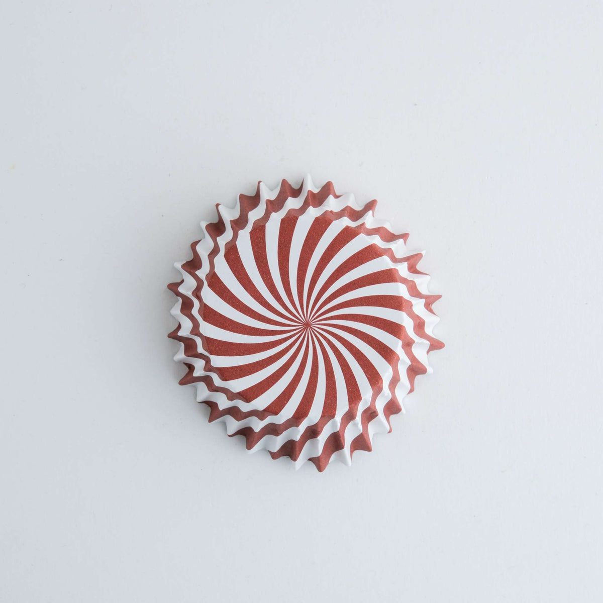 Kerst Cupcake Vormpjes met Folievoering - Suikerstok Strepen (30 stuks)