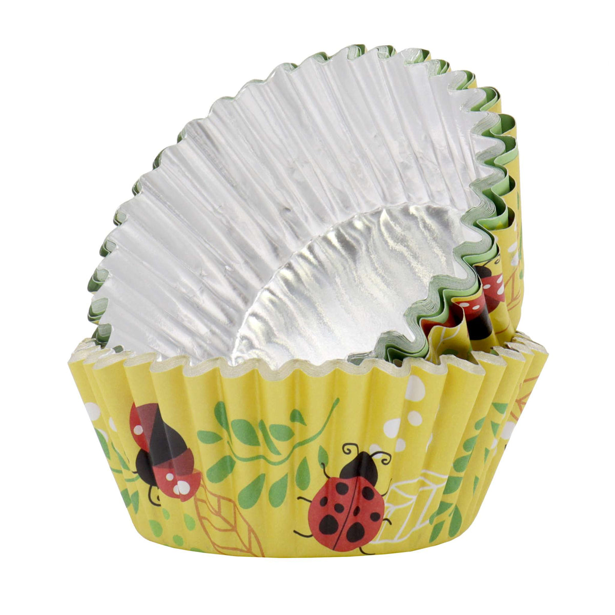 Ladybird Foil Lined Cupcake Cases Pk/30