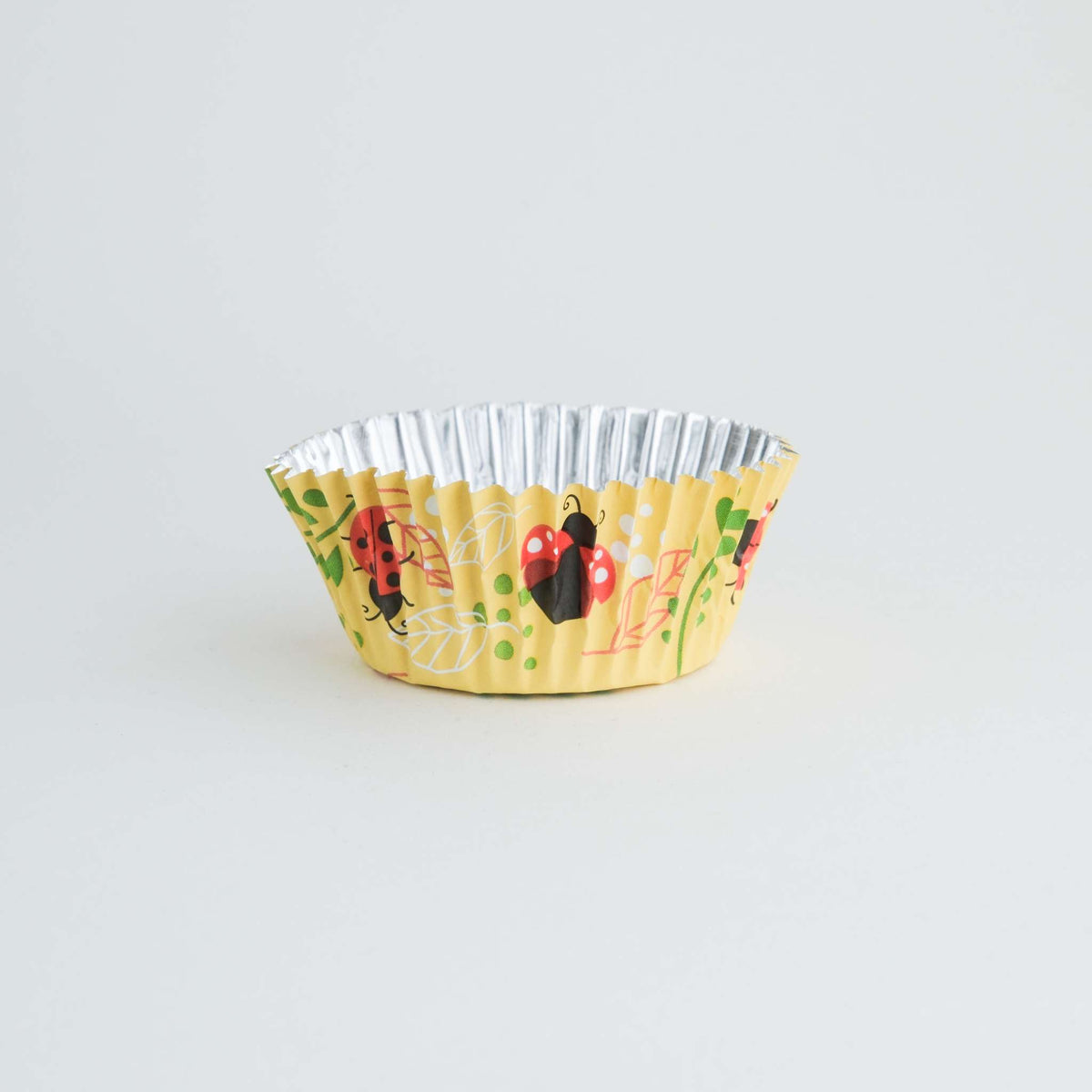 Cupcakevormpjes met folievoering - Lieveheersbeestje Pk/30