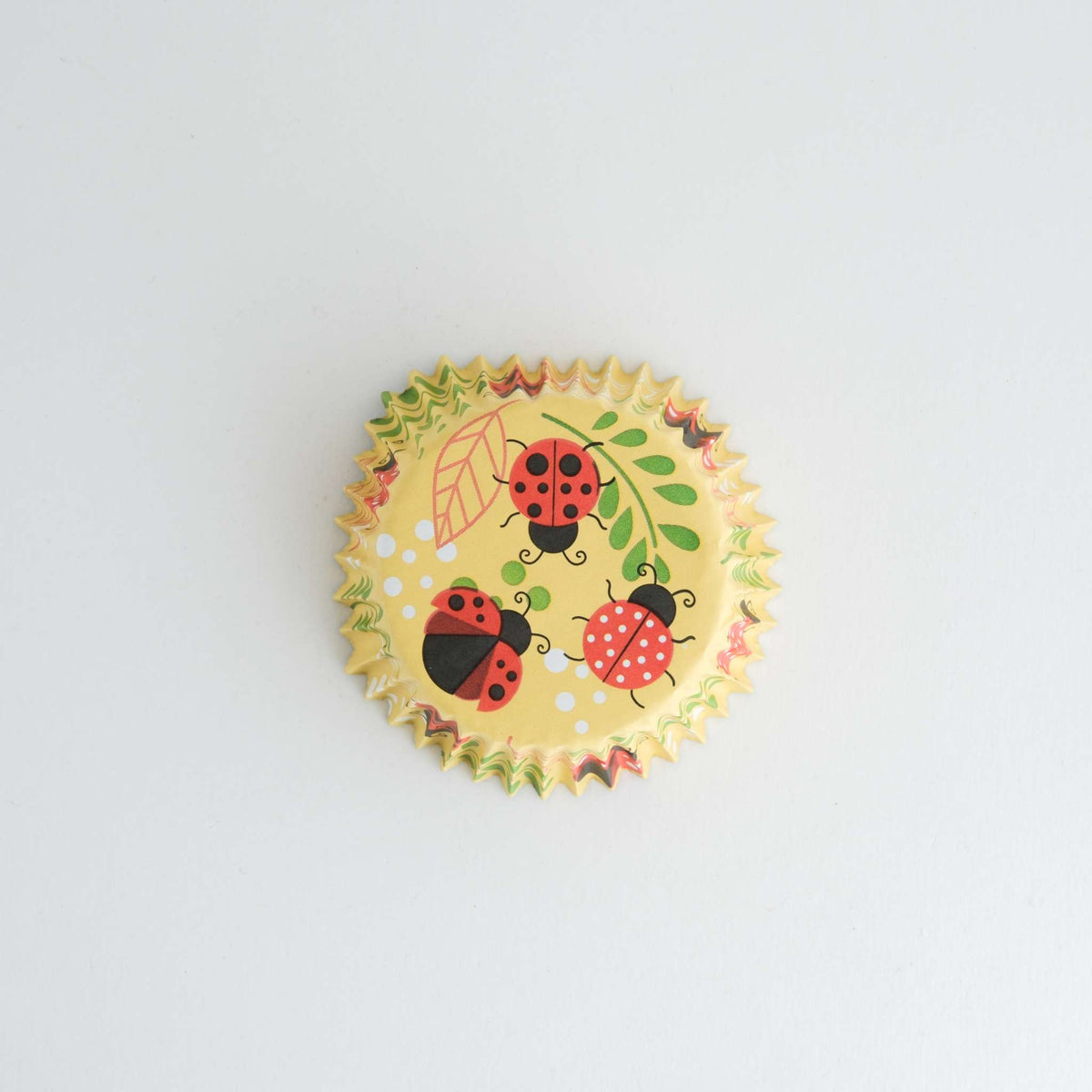 Cupcakevormpjes met folievoering - Lieveheersbeestje Pk/30