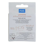 Ladybird Foil Lined Cupcake Cases Pk/30