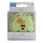Cupcake-Förmchen mit Folienauskleidung - Bienen Pk/30