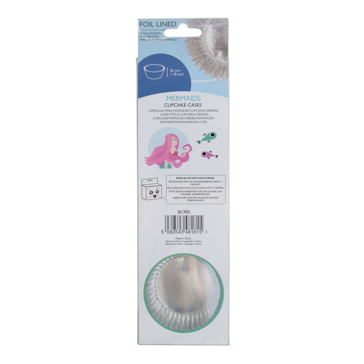 Cápsulas Forradas de Aluminio - Sirena, Set de 3, Pack de 60