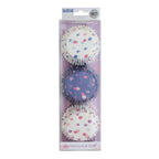 Watercolour Dots Foil Lined Cupcake Cases Pk/60