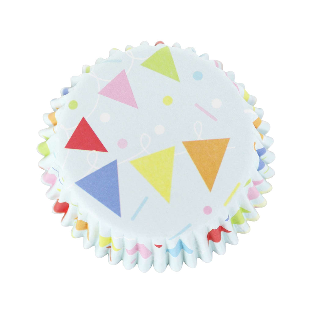 It's Party Time Foil Lined Cupcake Cases Pk/60