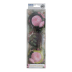 Caissettes à cupcakes doublées de feuille d'aluminium - Set de 3 fleurs, Pk/60