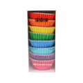 Rainbow Foil Lined Cupcake Cases Pk/100