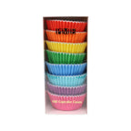 Rainbow Foil Lined Cupcake Cases Pk/100