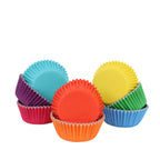 Rainbow Foil Lined Cupcake Cases Pk/100