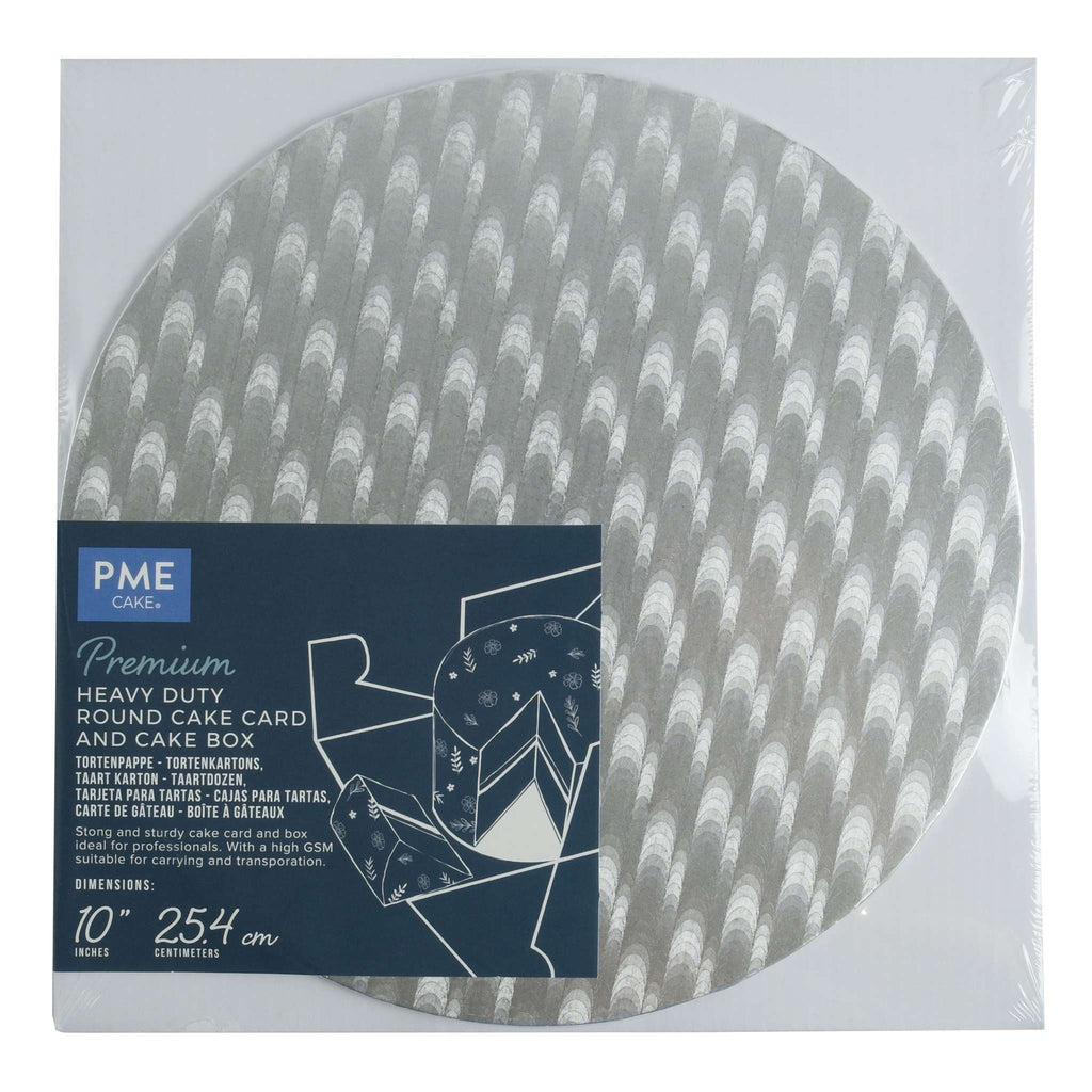 Round Premium Heavy Duty Cake Card And Cake Box (10" / 25.4cm)