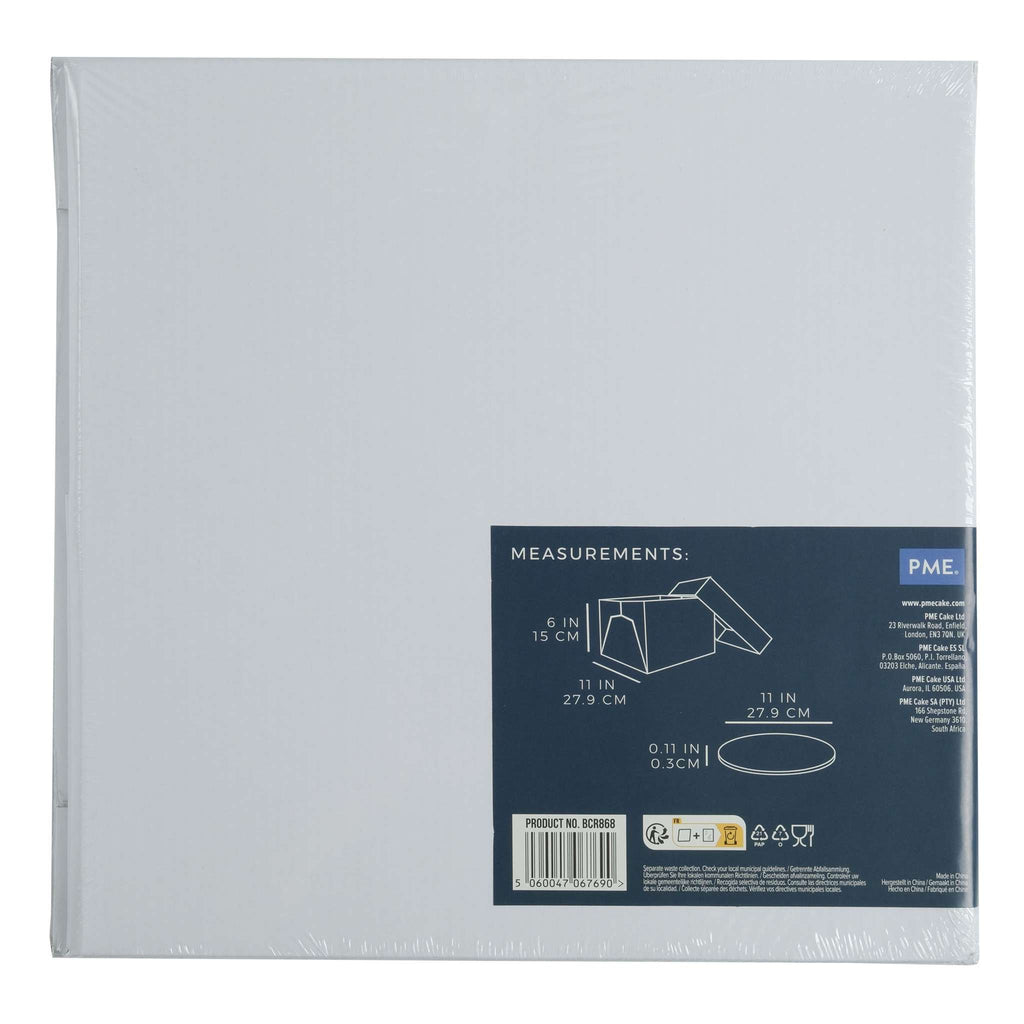 Runde Kuchenkarte und Kuchenbox (279mm / 11")