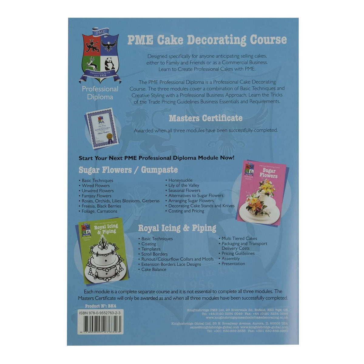 PME Sugarpaste Course Book