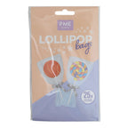 Clear Lollipop Bags Pk/25 (152 x 95mm / 6 x 3.75 inches)