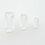Bone Fondant Plunger Cutters Set Of 3