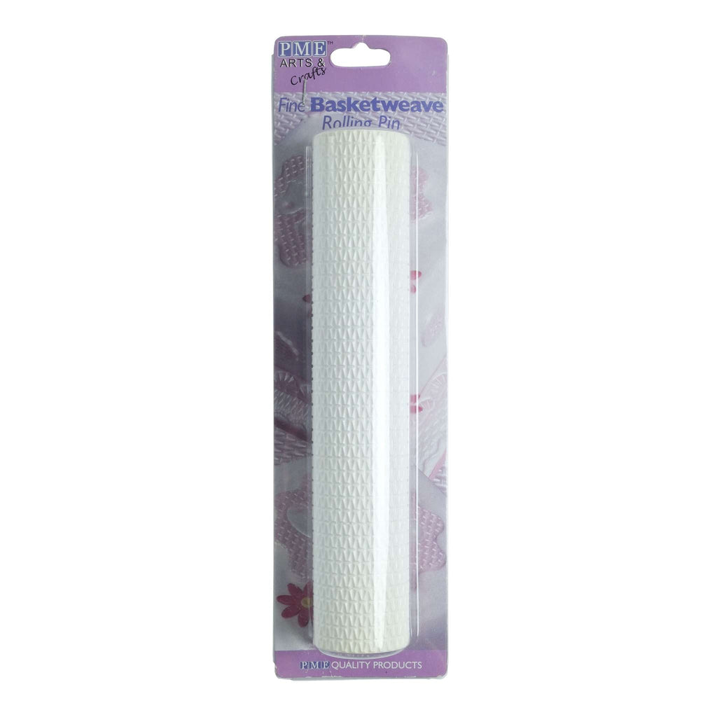PME Fine Basketweave Rolling Pin (254mm / 10")