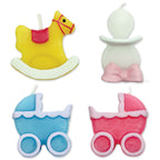Velas para Bebés, Juego de 4