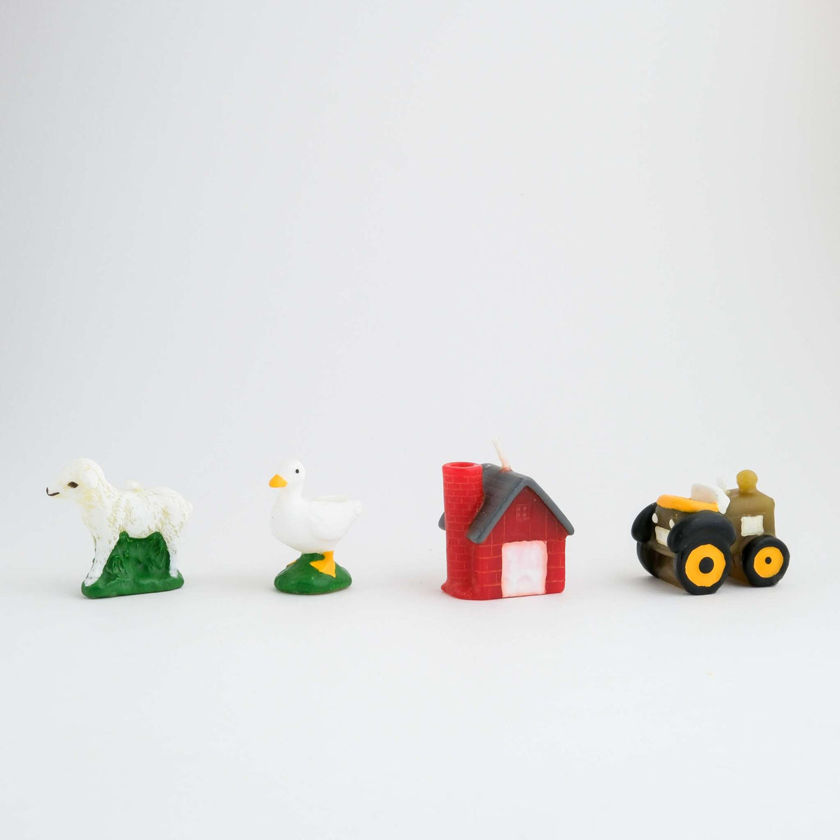 Farmyard Candles Set Of 4