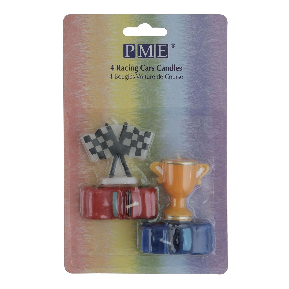 Racing Car Candles Set Of 4