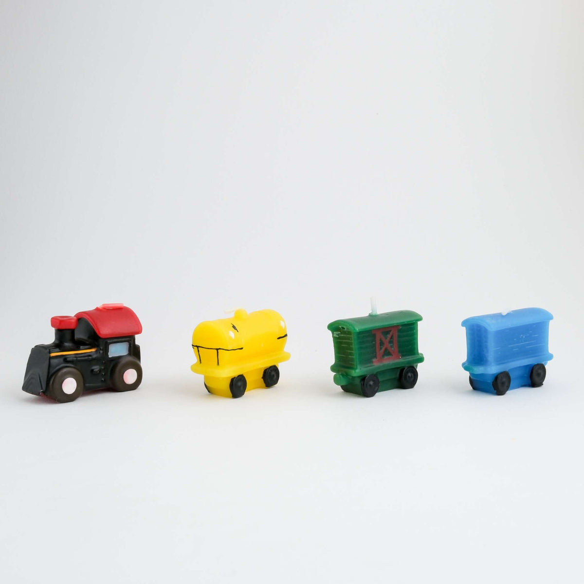 Train Candles Set Of 4