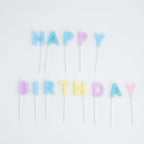 Happy Birthday (Pastel) Candle Set Of 13