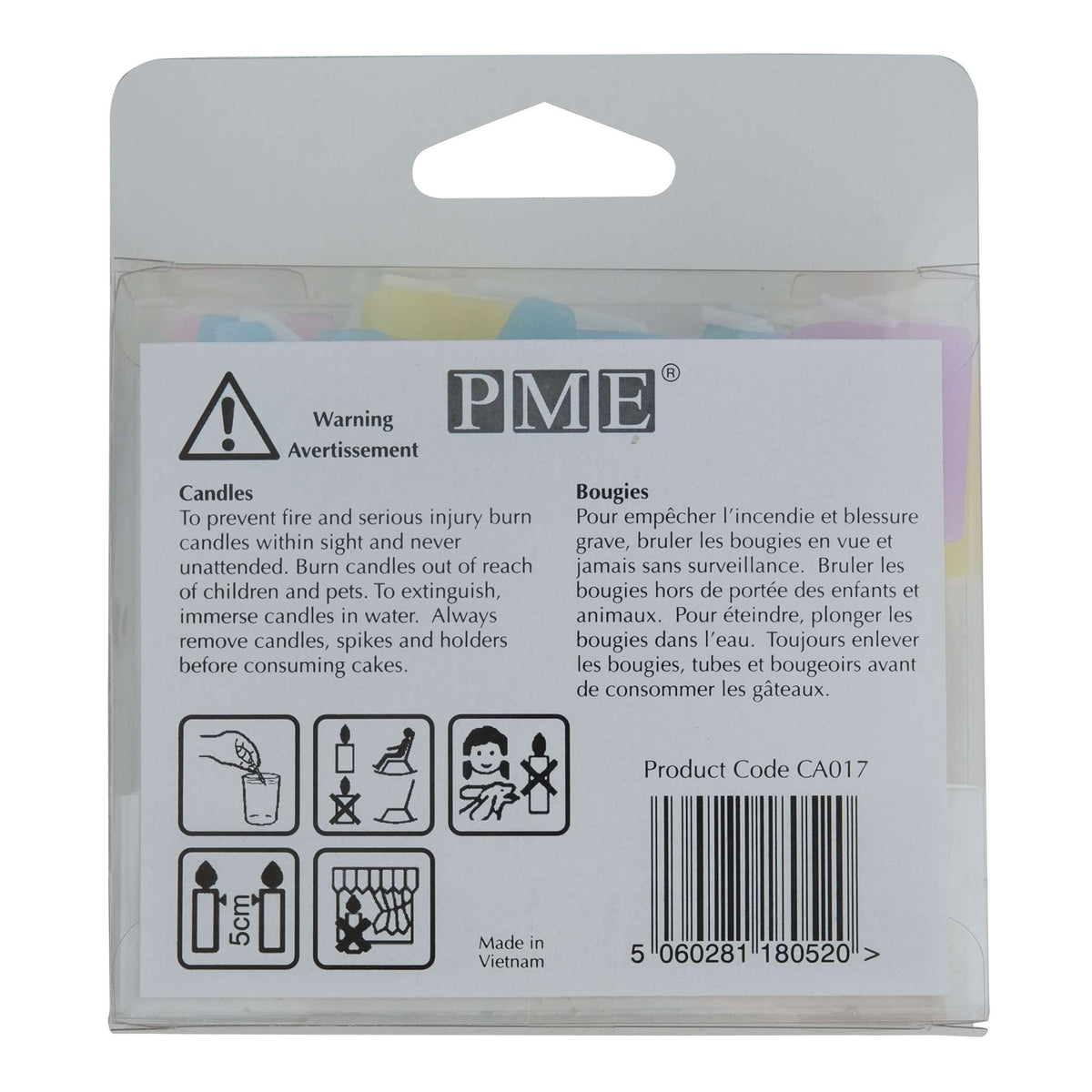 Velas Happy Birthday Colores Pastel, Juego de 13
