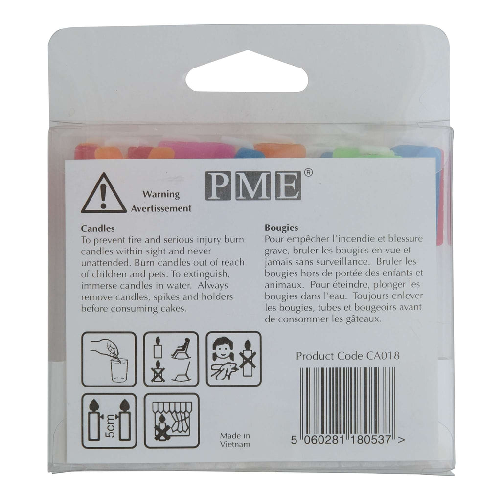 Happy Birthday (Bright) Candle Set Of 13
