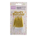 Happy Birthday Candle Set Of 16