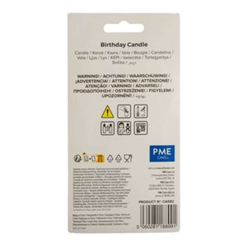 Happy Birthday Candle Set Of 16