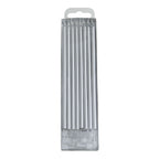 Kerzen - Silber Extra Hoch mit Haltern Pk/16 (18cm / 7")