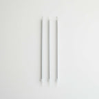 Silver Tall Candles Set Of 16