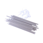 Kerzen - Silber Extra Hoch mit Haltern Pk/16 (18cm / 7")