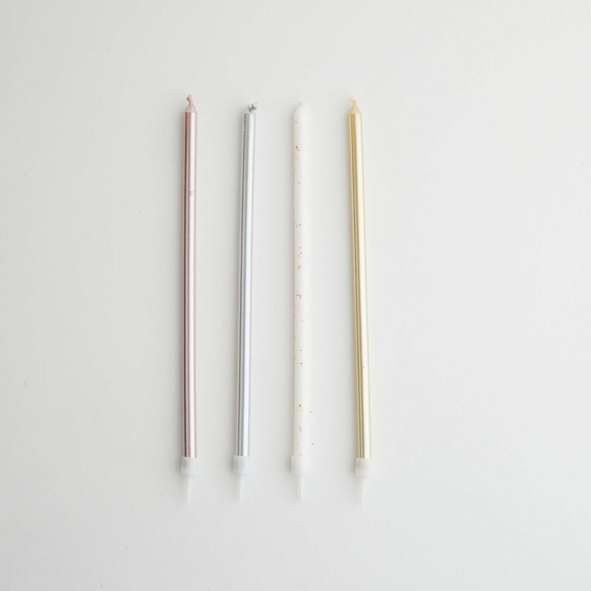 Kaarsen - Gemengde assortiment met houders Pk/16 (18cm / 7")