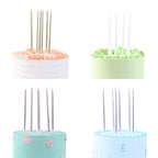 Velas Colores - Extra Largas con Purpurina, Pack de 16 (18cm / 7")