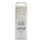 Gold Glitter Number Zero Candle