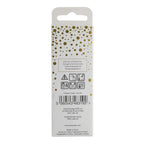 Gold Glitter Number Four Candle