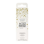 Gold Glitter Number Seven Candle