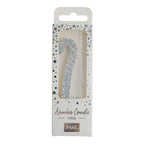 Bougie à Paillettes Argentées 2
