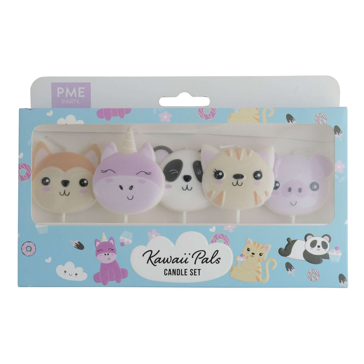Bougies - 5 pièces - Kawaii